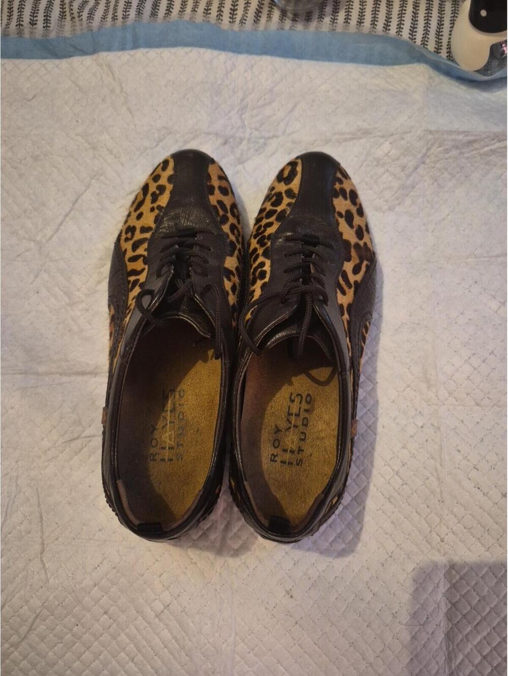 Roy Hayes Studio Cheetah Print Shoes W6.5 Sample